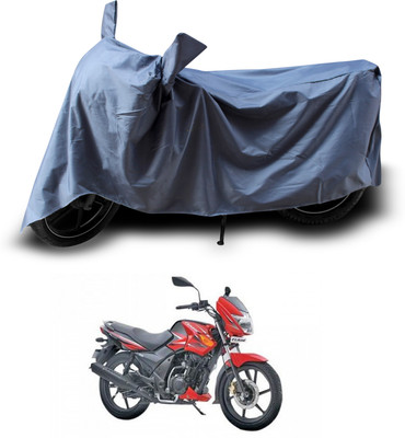 PAGORA Two Wheeler Cover for TVS(Flame DS 125, Grey)