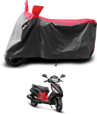 PAGORA Two Wheeler Cover for Hero(Maestro Edge, Grey, Red)