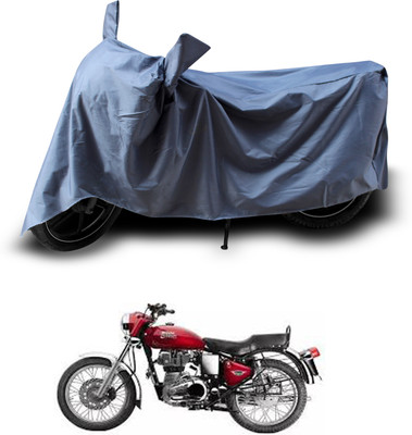 PAGORA Two Wheeler Cover for Royal Enfield(Electra 4S, Grey)