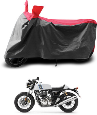 PAGORA Two Wheeler Cover for Royal Enfield(Continental GT, Grey, Red)