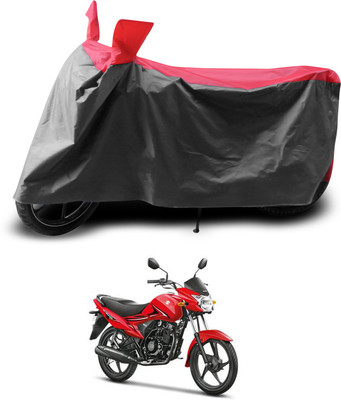 PAGORA Two Wheeler Cover for Suzuki(Hayate, Grey, Red)