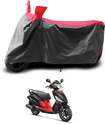 PAGORA Two Wheeler Cover for Hero(MotoCorp Maestro Edge 125, Grey, Red)