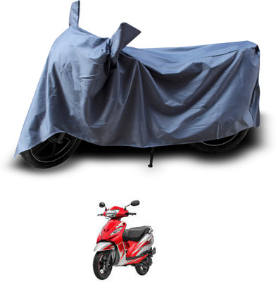 PAGORA Two Wheeler Cover for TVS(Wego, Grey)