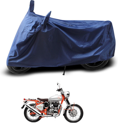 PAGORA Waterproof Two Wheeler Cover for Royal Enfield(Bullet Trials 350, Blue)