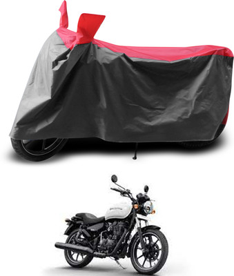 PAGORA Two Wheeler Cover for Royal Enfield(Thunderbird 350, Grey, Red)