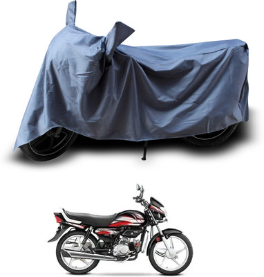 PAGORA Two Wheeler Cover for Hero(MotoCorp Pleasure Plus, Grey)