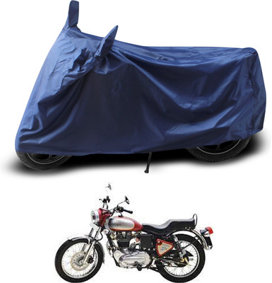 PAGORA Two Wheeler Cover for Royal Enfield(Electra 5S, Blue)