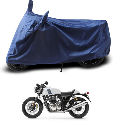 PAGORA Two Wheeler Cover for Royal Enfield(Continental GT, Blue)
