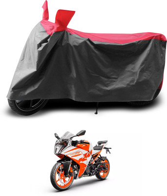 PAGORA Two Wheeler Cover for KTM(RC 125, Grey, Red)