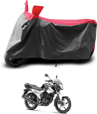 PAGORA Two Wheeler Cover for Yamaha(SZ R, Grey, Red)