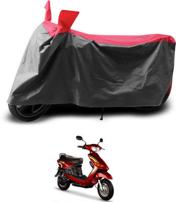 PAGORA Two Wheeler Cover for Indus(Yo Spark, Grey, Red)