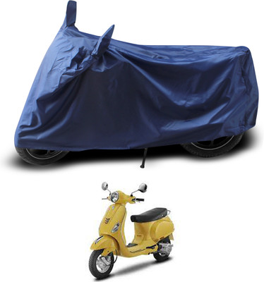 PAGORA Two Wheeler Cover for Piaggio(Vespa LX 125, Blue)