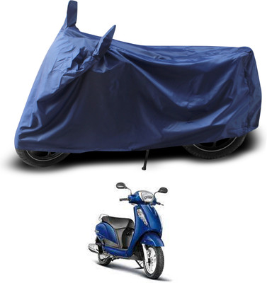 PAGORA Two Wheeler Cover for Suzuki(New Access 125, Blue)