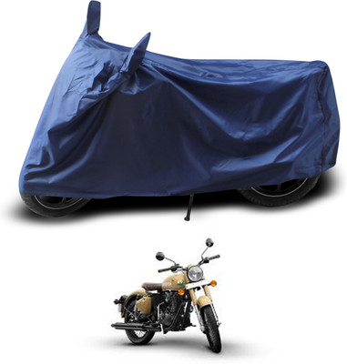 PAGORA Two Wheeler Cover for Royal Enfield(Classic 350 Signals, Blue)