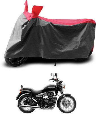 PAGORA Waterproof Two Wheeler Cover for Royal Enfield(Thunderbird, Grey, Red)