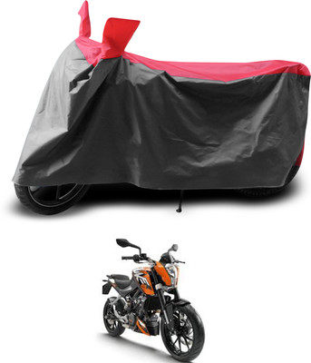 PAGORA Two Wheeler Cover for KTM(125 Duke, Grey, Red)