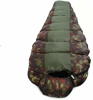 IBS Camping, Hiking Lightweight 1 Person WATERPROOF Sleeping Bag for Adults OUTDOOR Sleeping Bag(Green)