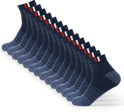 TILKOR Men & Women Striped Ankle Length(Pack of 7)
