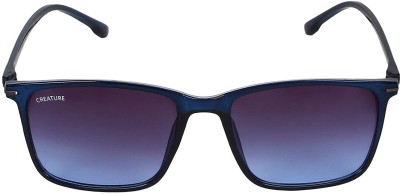 CREATURE Round Sunglasses(For Men & Women, Blue)