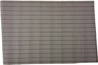 wholesaleindia Rectangular Pack of 6 Table Placemat(Grey, PVC)