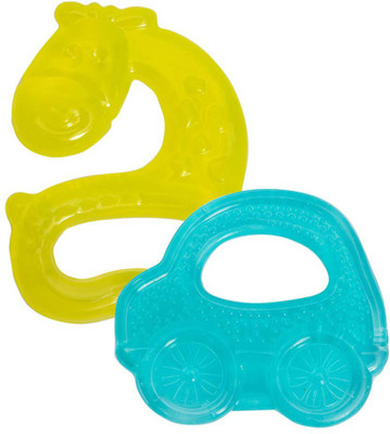 babio Water Teether Water Filled Teether (Yellow,Blue) Teether(Blue)