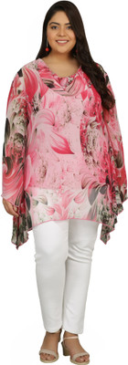 TSM Casual Floral Print Women Multicolor Top