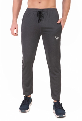 Wildstuff Self Design Men Grey Track Pants