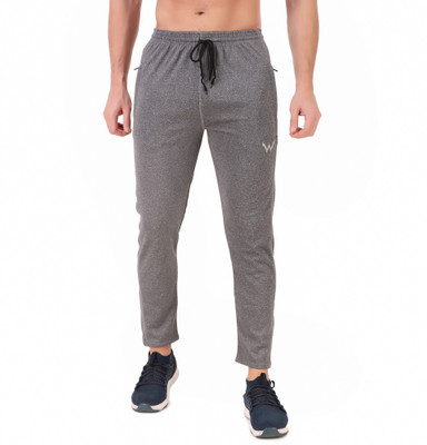 Wildstuff Self Design Men Grey Track Pants