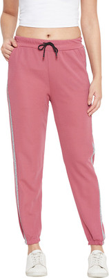 Camey Regular Fit Women Pink Trousers