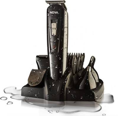 NOVA NG 1151 100 % waterproof  Runtime: 60 Mins Trimmer for Men