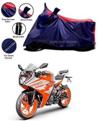 RADHA RANI TARDERS Two Wheeler Cover for KTM(RC 200, Red)