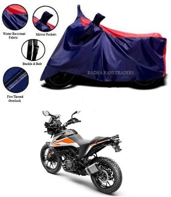 RADHA RANI TARDERS Two Wheeler Cover for KTM(390 Adventure, Red)