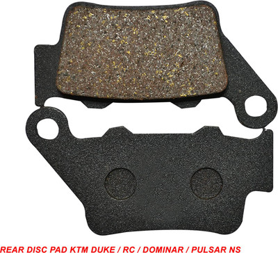 TRP Traders Rear Disc Brake Pad For with KTM Duke/RC/Dominar/Pulsar NS/220 /Thunderbird Vehicle Disc Pad(Pack of 2)