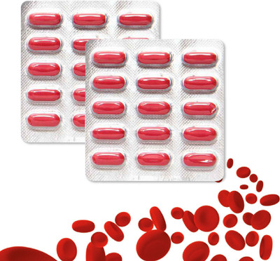 Mumfer Max |30 Tablets |Iron, Folic Acid Supplement, Vitamin C & Vitamin-B12- Pack of 2(2 x 15 Tablets)