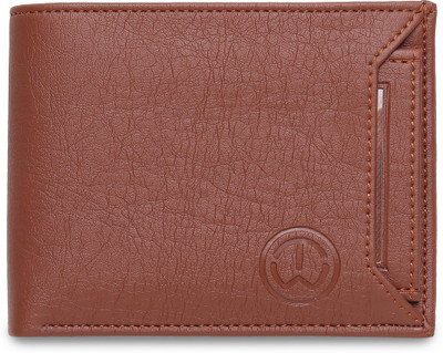 TnW Men Casual Tan Artificial Leather Wallet(4 Card Slots)