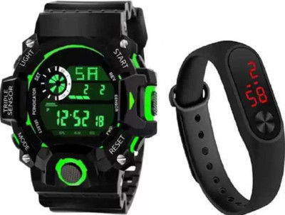 LAXMO NEW GENERATION DIGITAL LED SPORTS Branded Digital smart Watch Unique Arrow New Arrival Silicon Strap DIGITAL FAB WATCHES FOR Digital Watch Digital Watch - For Men