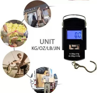 adorrobella kata 50kg Weighing Scale(Black)