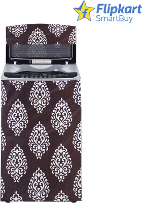 Flipkart SmartBuy Top Loading Washing Machine  Cover(Width: 58 cm, Brown)