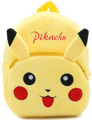 AMANVANI BM-Latch_yellow pikachu_1599 12 L Backpack(Yellow)