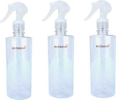 Altruist Empty Mist Transparent 500 ml Spray Bottle / Multipurpose (Set of 3) 0.5 L Hand Held Sprayer