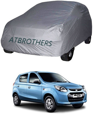 ATBROTHERS Car Cover For Maruti Suzuki Alto 800 LXI Petrol (Without Mirror Pockets)(Grey)