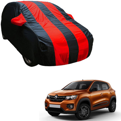 SS Zeeber Car Cover For Renault Kwid RXL Petrol (With Mirror Pockets)(Blue, Red)