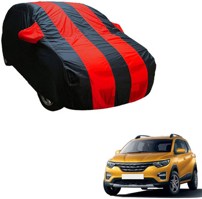 SS Zeeber Car Cover For Renault Triber (With Mirror Pockets)(Blue, Red, For 2019 Models)