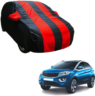 SS Zeeber Car Cover For Tata Nexon (With Mirror Pockets)(Blue, Red, For 2020 Models)