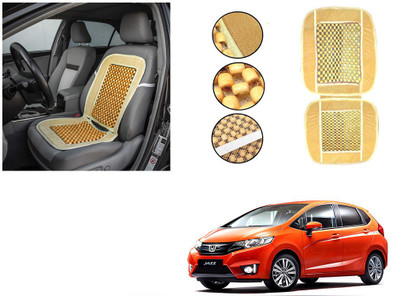 EXCHANGE CARTRENDING Velvet, Wooden Car Seat Cover For Honda Universal For Car(1 Seater)