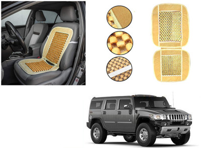 EXCHANGE CARTRENDING Velvet, Wooden Car Seat Cover For Honda Universal For Car(1 Seater)