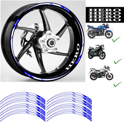 WRAPPING MANIA Sticker & Decal for Bike(Multicolor)
