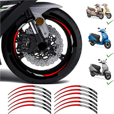 Fomieja Sticker & Decal for Bike(Multicolor)