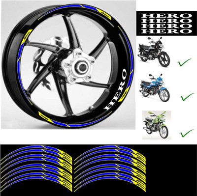 WRAPPING MANIA Sticker & Decal for Bike(Multicolor)