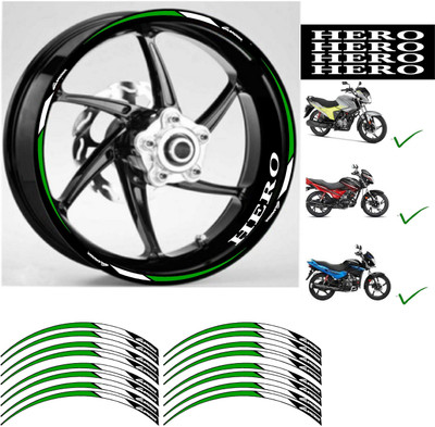 WRAPPING MANIA Sticker & Decal for Bike(Multicolor)